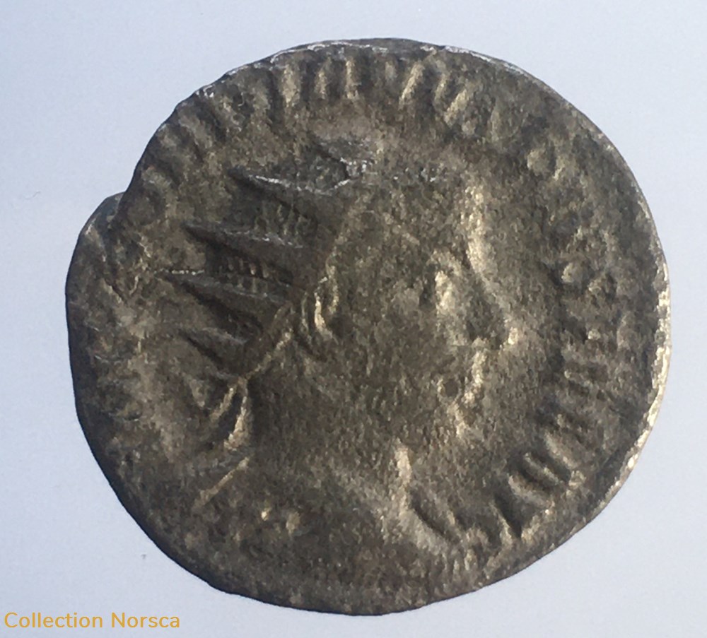 Antoninien de Gordien III - FORTVNA REDVX monnaie antique av jc ap romaine republicaine imperiale antoninien de gordien iii fortvna redvx