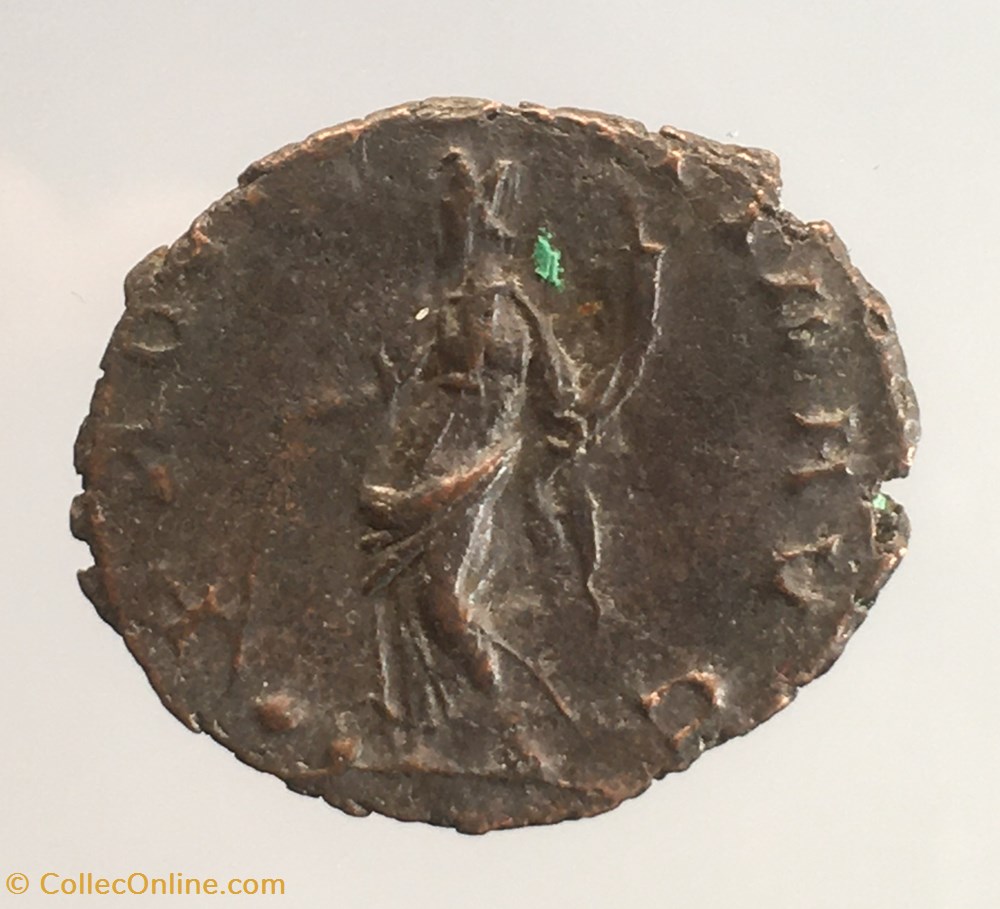 monnaie antique jc ap romaine republicaine imperiale eg 252 antoninien de victorin providentia avg