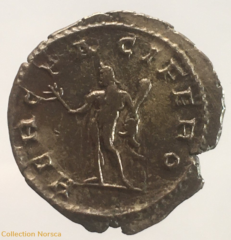 EG 027 - Antoninien de Postume - HERC PACIFERO monnaie antique av jc ap romaine republicaine imperiale eg 027 antoninien de postume herc pacifero