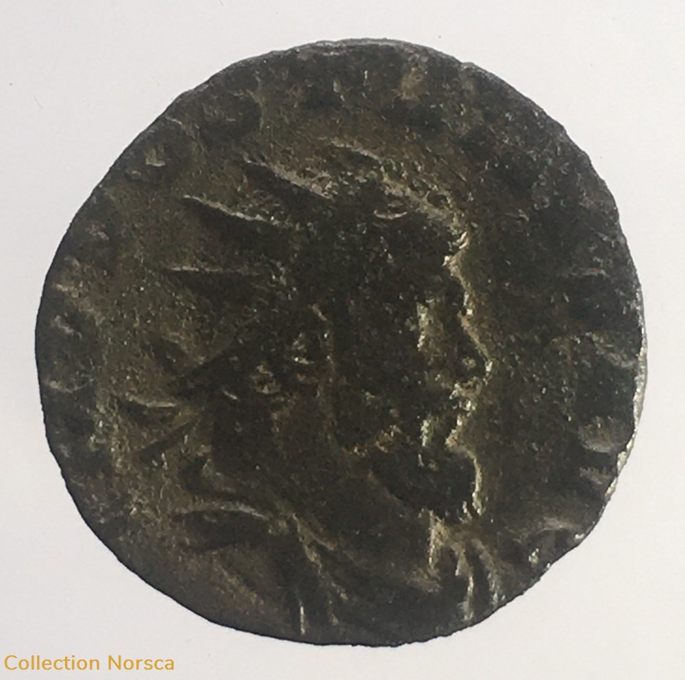 EG 144 - Antoninien de Aureolus - VIRTVS EQVIT// T monnaies antiquite av jc ap romaines republicaines imperiales eg 144 antoninien de aureolus virtvs eqvit t