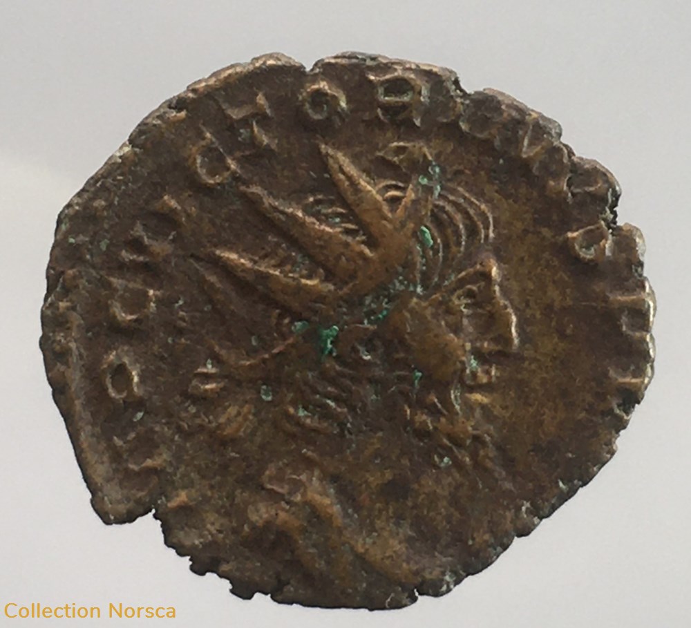 monnaie antique jc ap romaine republicaine imperiale eg 226 antoninien de victorin virtvs avg