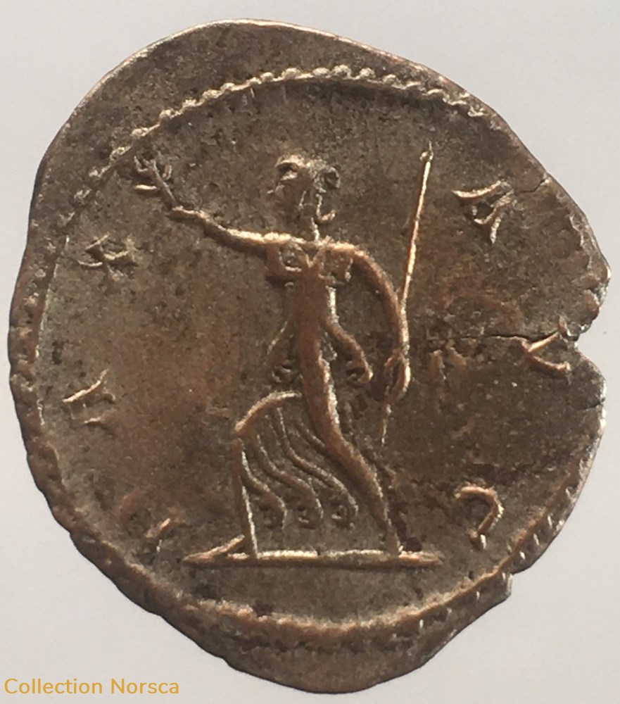 EG 041 - Antoninien de Postume - PAX AVG monnaie antique jc ap romaine republicaine imperiale eg 041 antoninien de postume pax avg