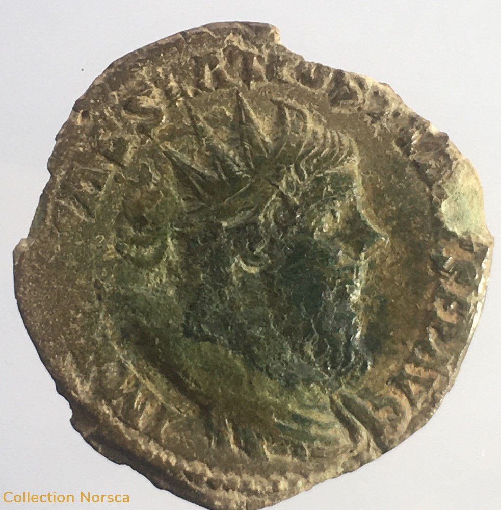 Double Sesterce de Postume - LAETITIA AVG monnaie antique jc ap romaine republicaine imperiale double sesterce de postume laetitia avg