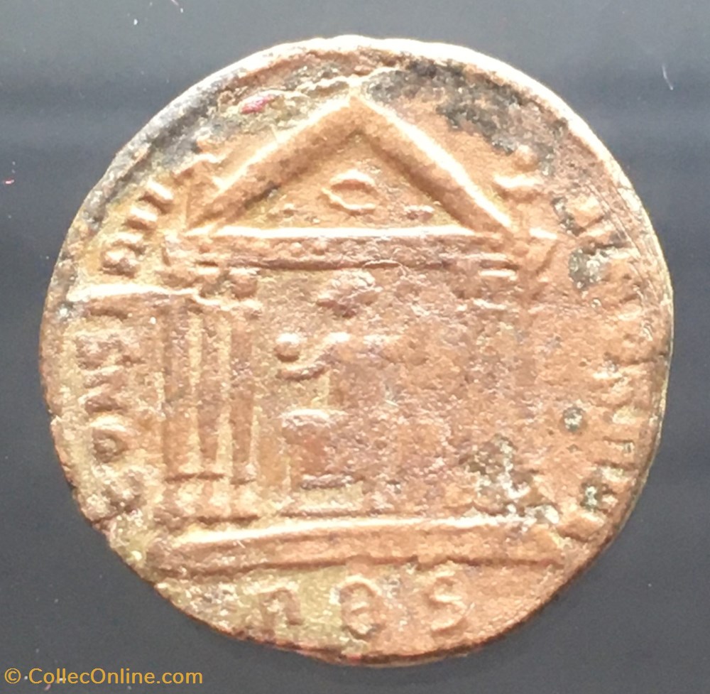 Follis de Maxence - CONSERV VRB SVAE / RBS monnaies antiquite av jc ap romaines republicaines imperiales follis de maxence conserv vrb svae rbs