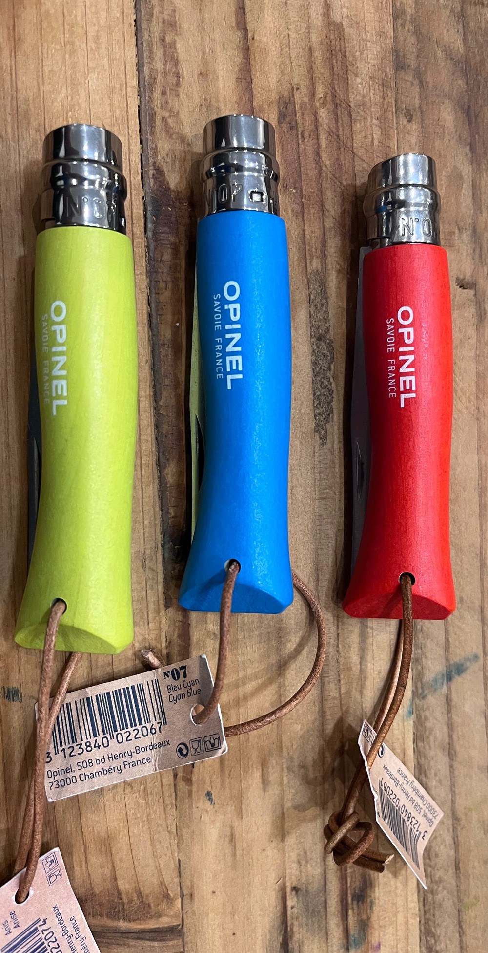 couteaux regionaux opinel numero 7