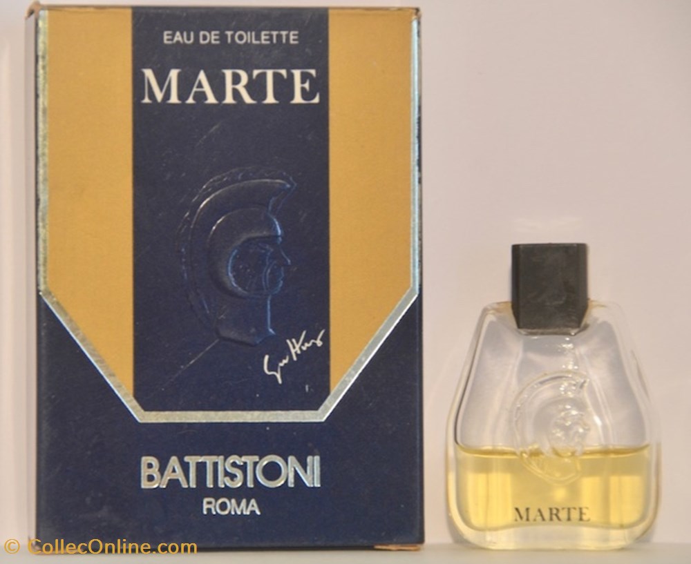 parfums beaute miniatures battistoni roma marte