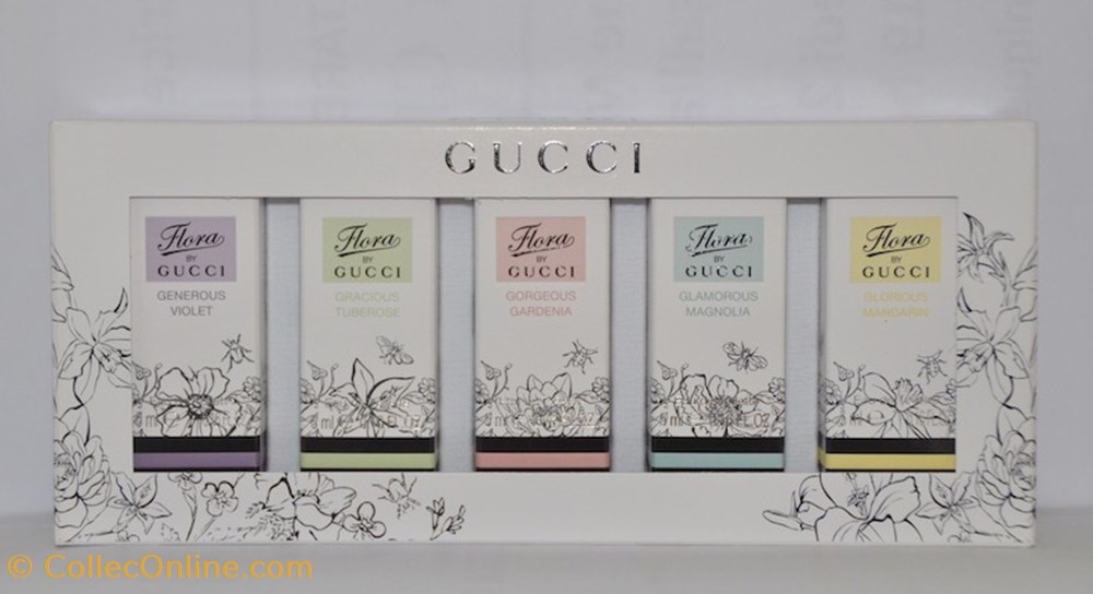 parfums beaute miniatures gucci coffret the garden flora by gucci generous violet
