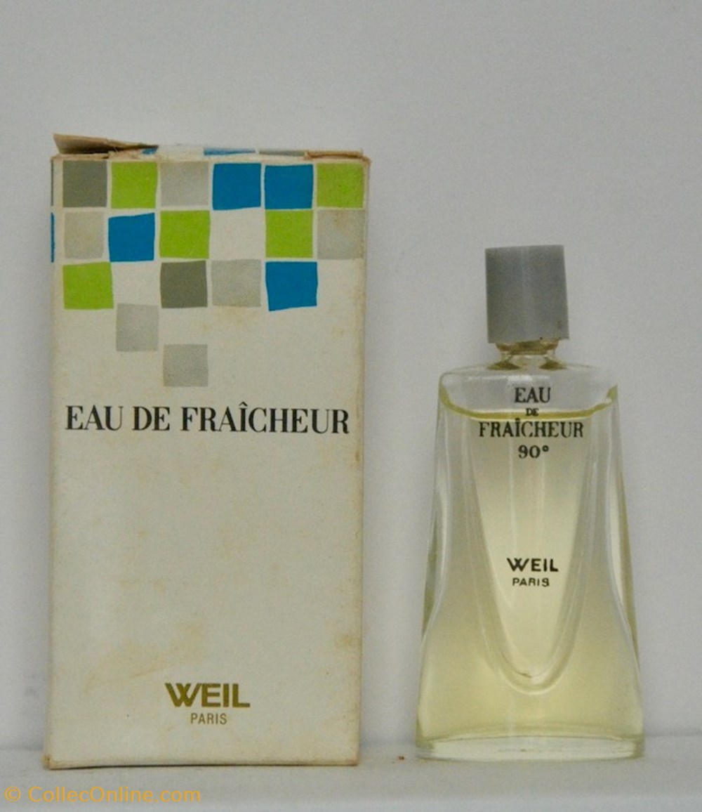WEIL Jacques & Alfred - Eau de Fraicheur parfums beaute miniatures weil jacques alfred eau de fraicheur