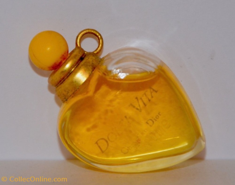 DIOR Christian - Dolce Vita Pendentif coeur parfums beaute miniatures dior christian dolce vita pendentif coeur