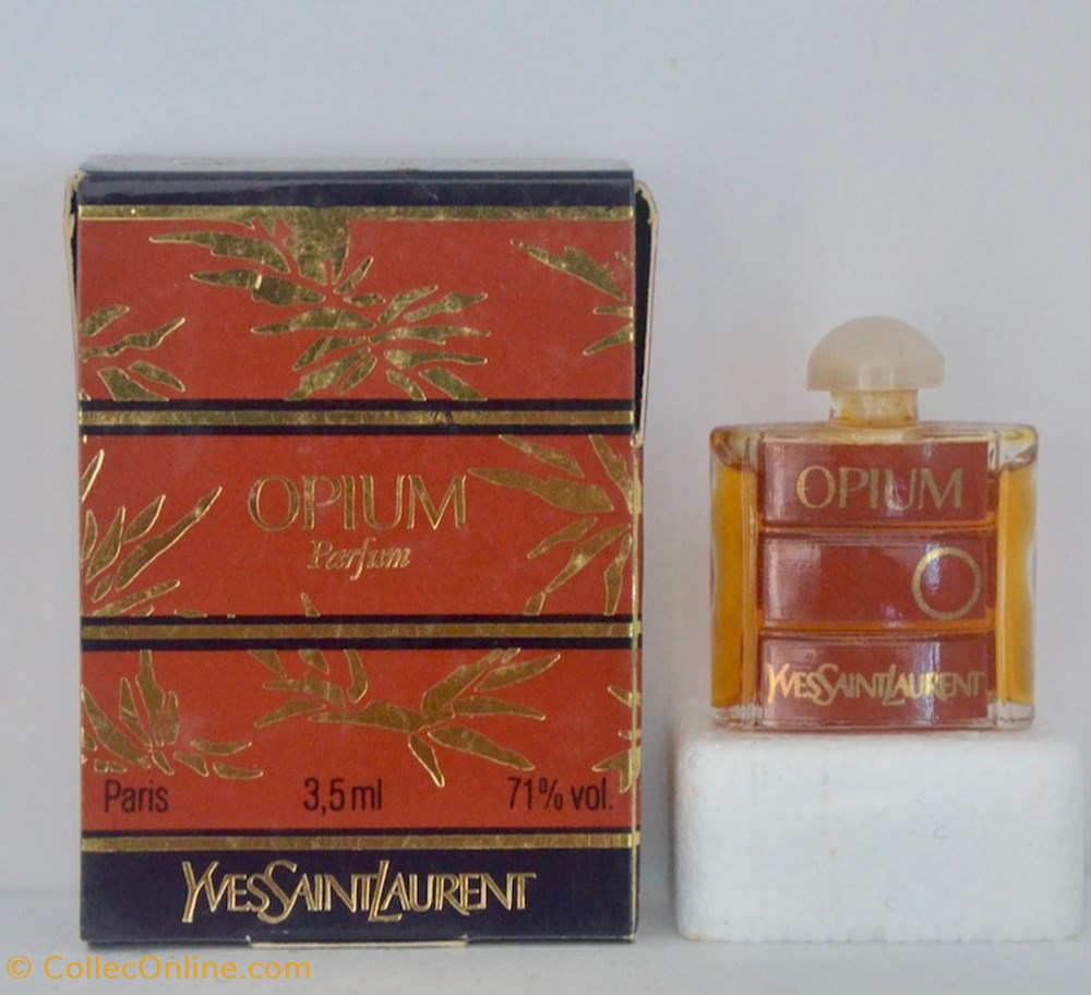 SAINT-LAURENT Yves - Opium parfums beaute miniatures saint laurent yves opium