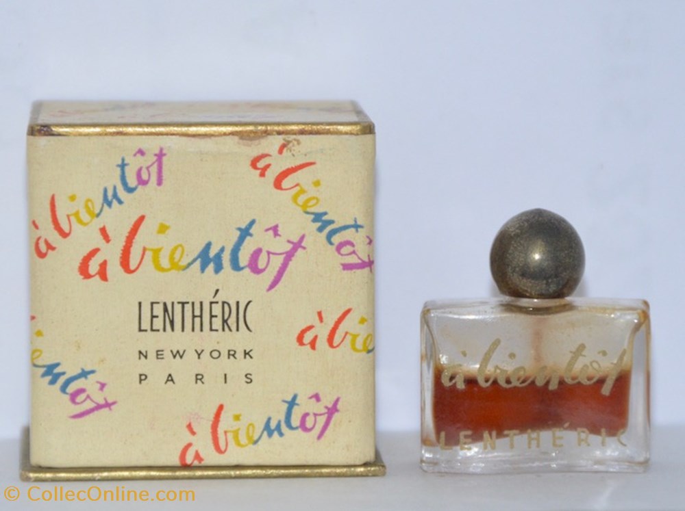 LENTHÉRIC - A Bientôt parfums beaute miniatures lentheric a bientot
