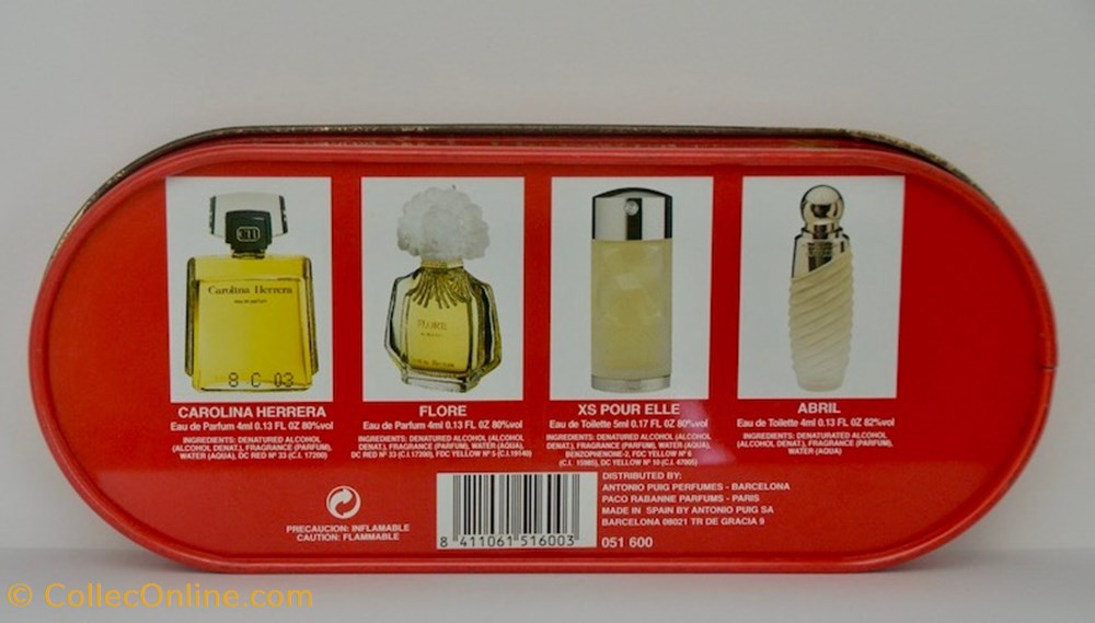 HERRERA Carolina - Flore 3 parfums beaute miniatures herrera carolina flore