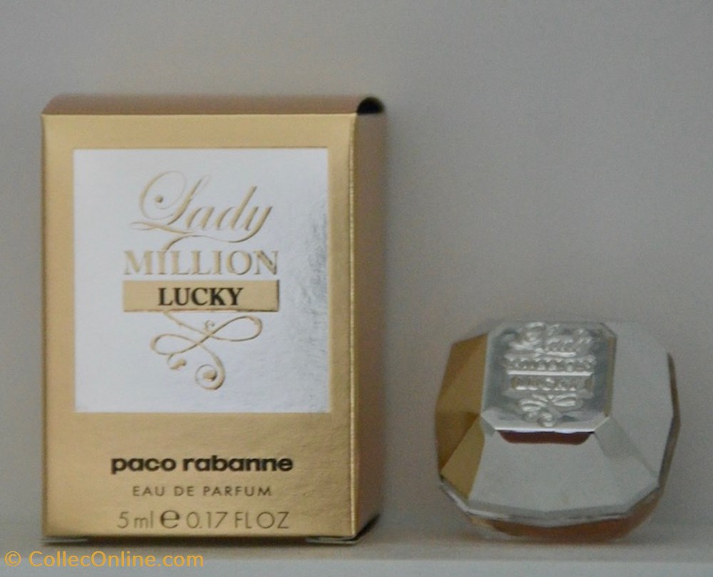 parfums beaute miniatures rabanne paco coffret paco rabanne femme lady million lucky