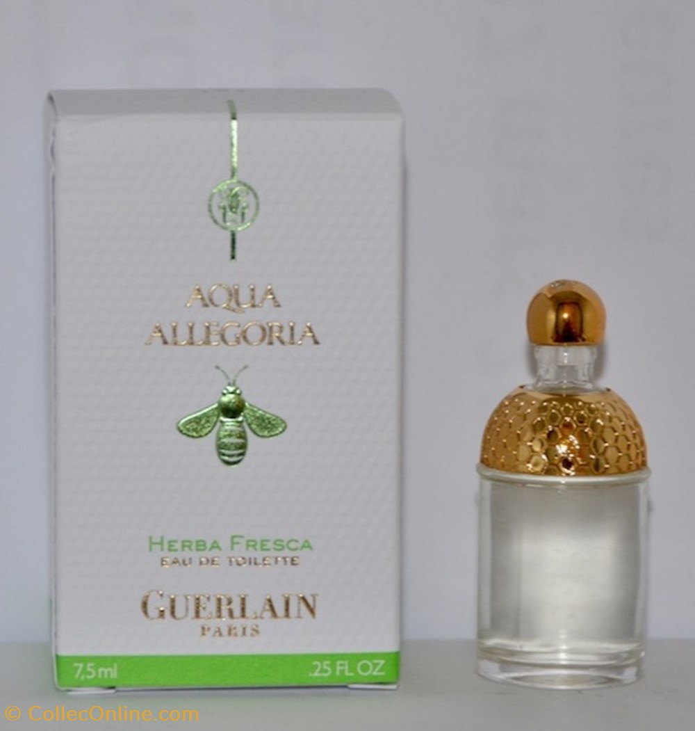 GUERLAIN - Aqua Allegoria - Coffret La New Collection - Herba Fresca parfums beaute miniatures guerlain aqua allegoria coffret la new collection herba fresca