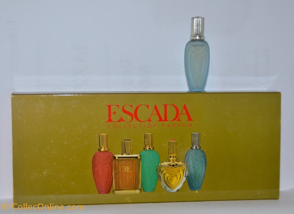 parfums beaute miniatures ley margaretha escada coffret collection parfum 2008 chiffon sorbet