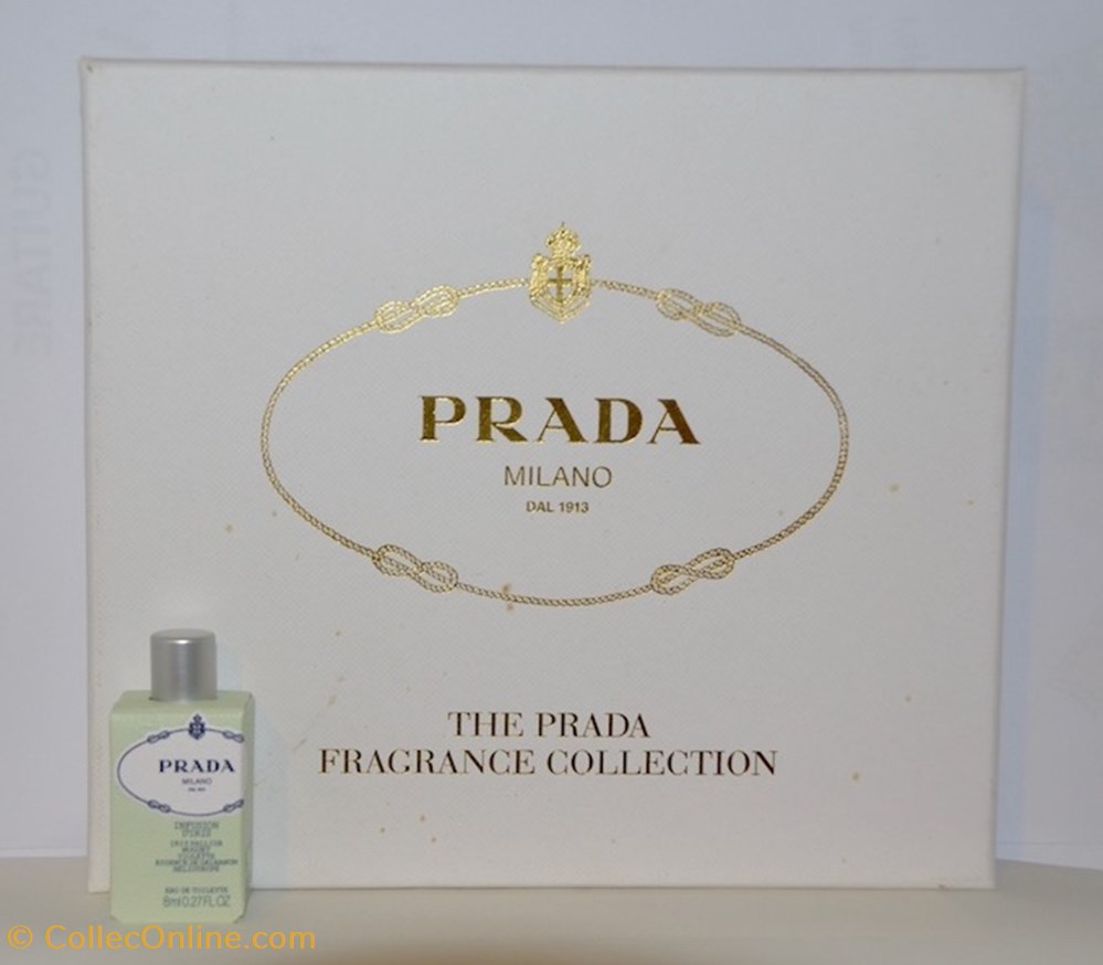 FRAFRANCE AND SKINCARE - PRADA Milano Coffret - Infusion d'Iris parfums beaute miniatures frafrance and skincare prada milano coffret infusion iris