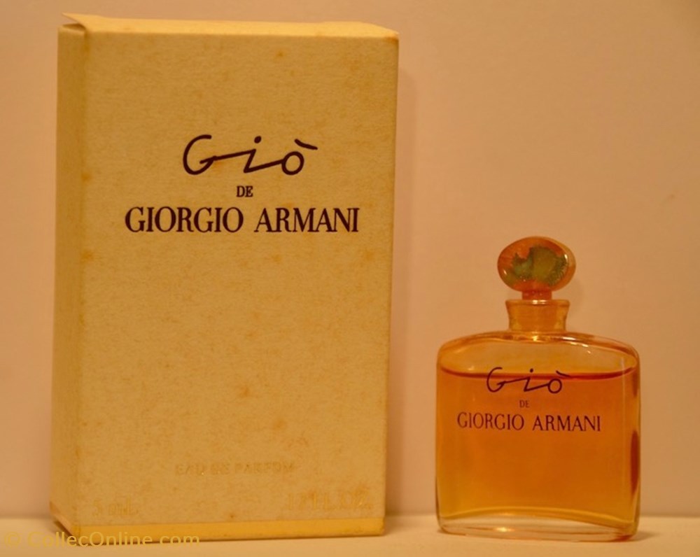 ARMANI Giorgio - Gio parfums beaute miniatures armani giorgio gio