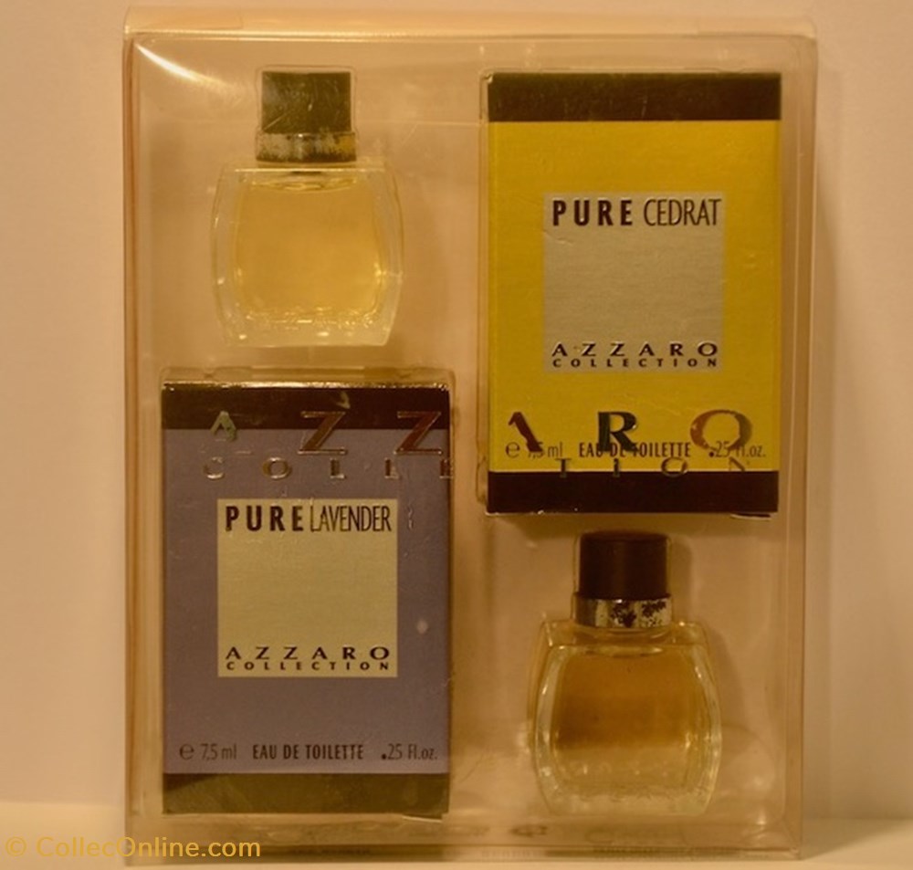 parfums beaute miniatures azzaro loris pure cedrat
