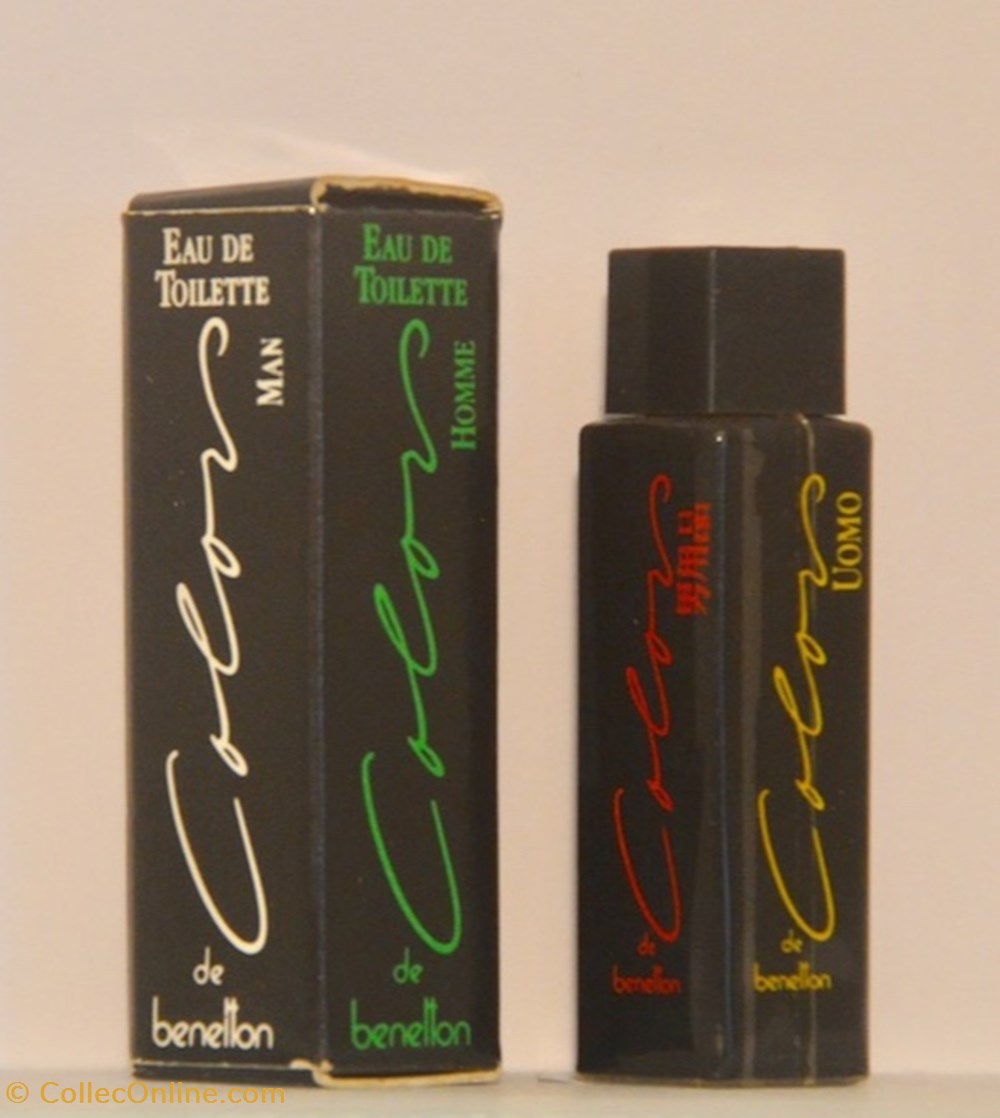 BENETTON - Colors parfums beaute miniatures benetton colors