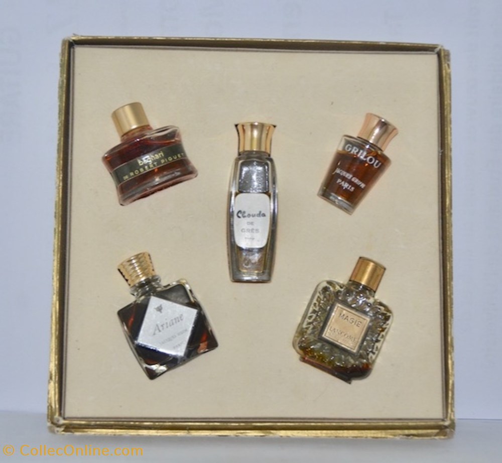 parfums beaute miniatures galerie five precious perfumes of france grilou de jacques griffe