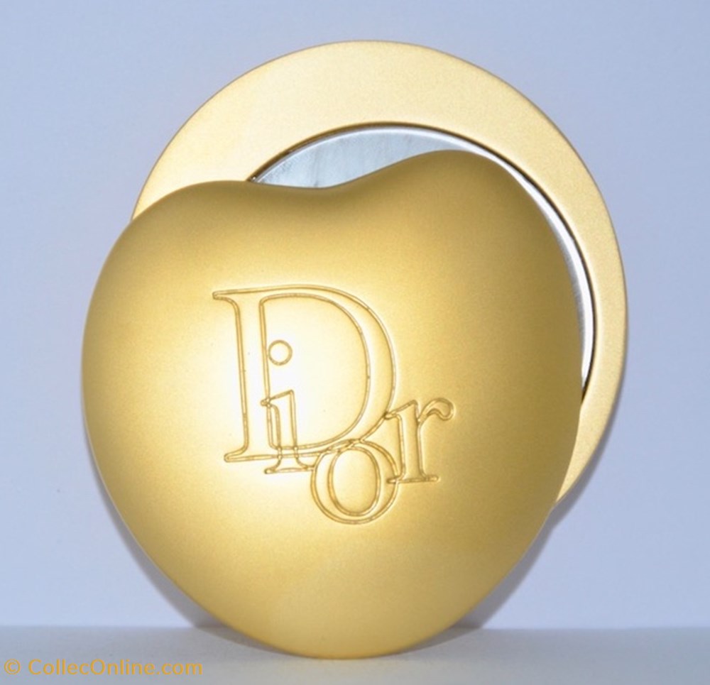 DIOR Christian - Miroir Coeur parfums beaute miroirs dior christian miroir coeur
