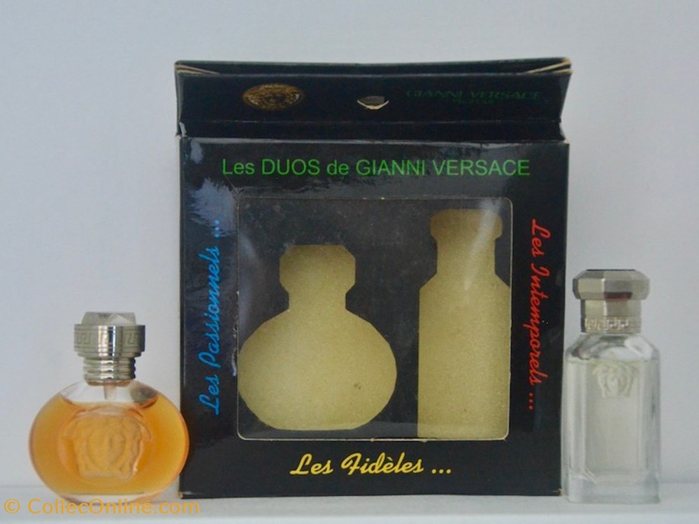 VERSACE Gianni - Coffret Les Duos - Les Fidèles - Blonde parfums beaute miniatures versace gianni coffret les duos les fideles blonde