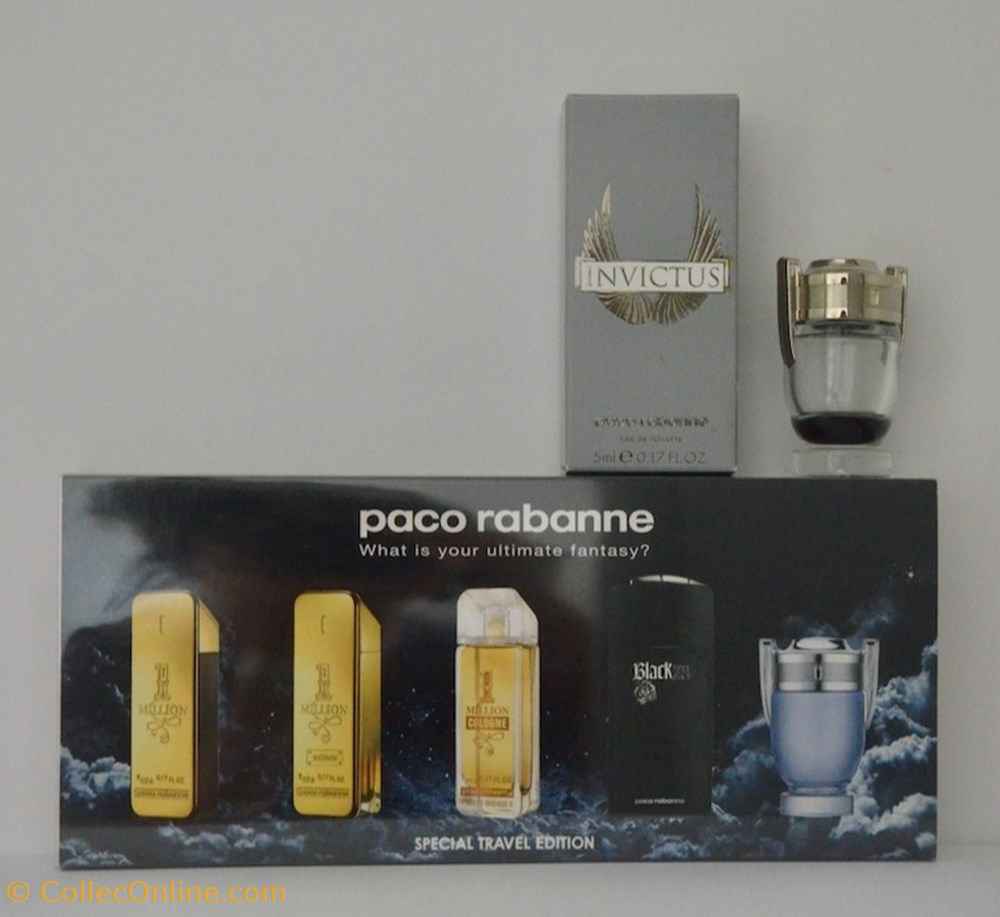 RABANNE Paco - Coffret "What is your ultimate fantasy" ? - Invictus parfums beaute miniatures rabanne paco coffret what is your ultimate fantasy invictus