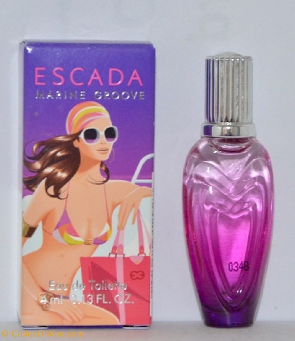 LEY Margaretha - ESCADA - Marine Groove parfums beaute miniatures ley margaretha escada marine groove