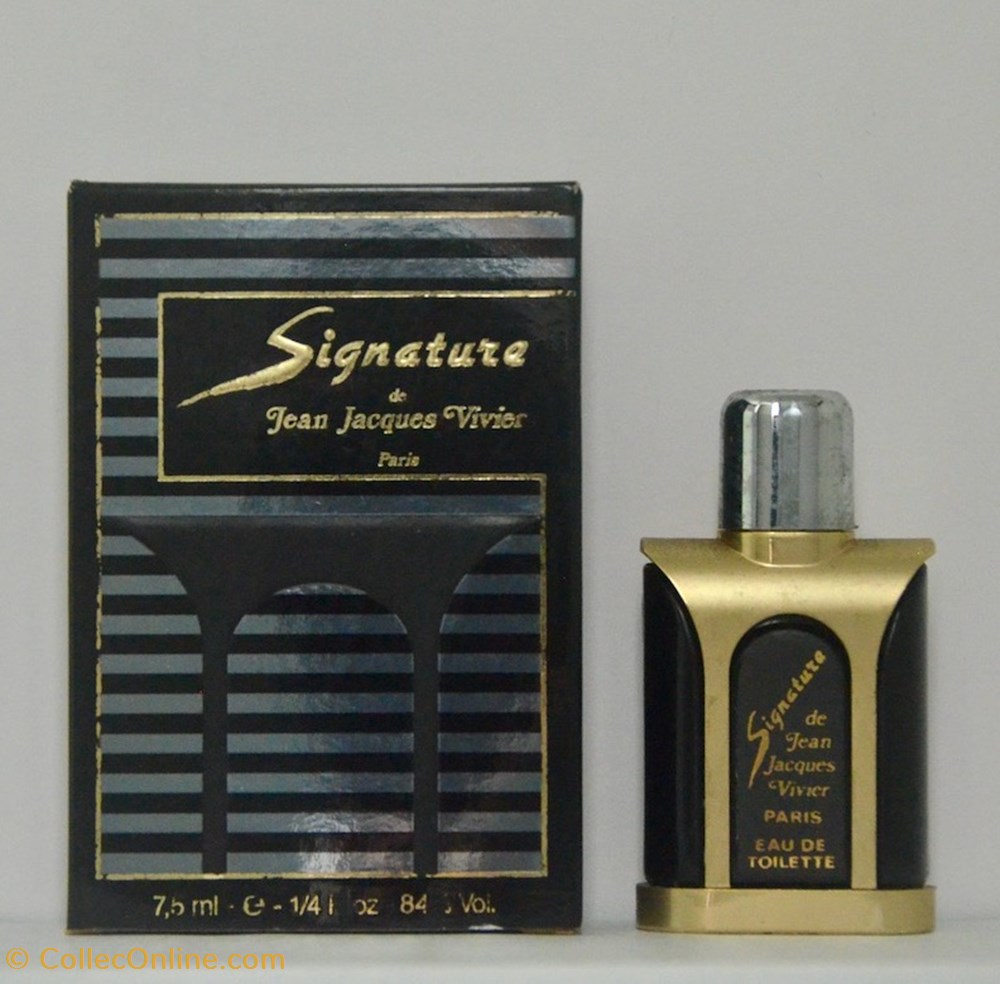 VIVIER Jean Jacques - Signature parfums beaute miniatures vivier jean jacques signature