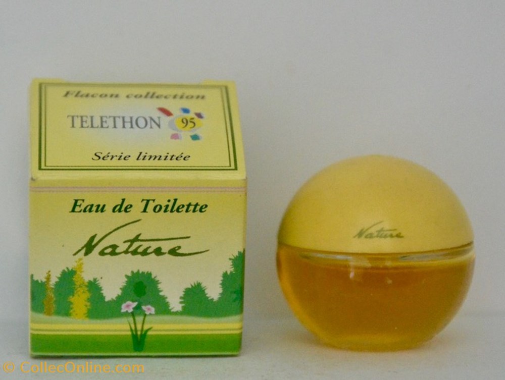ROCHER Yves - Téléthon 95 - Nature parfums beaute miniatures rocher yves telethon 95 nature