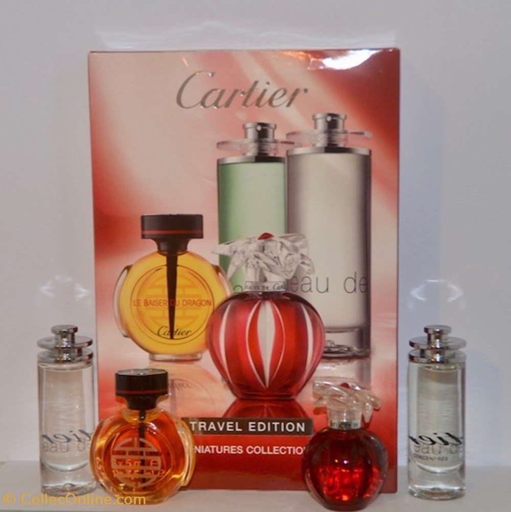 CARTIER - Miniatures Collection coffret - Eau Concentrée parfums beaute cartier miniatures collection coffret eau concentree