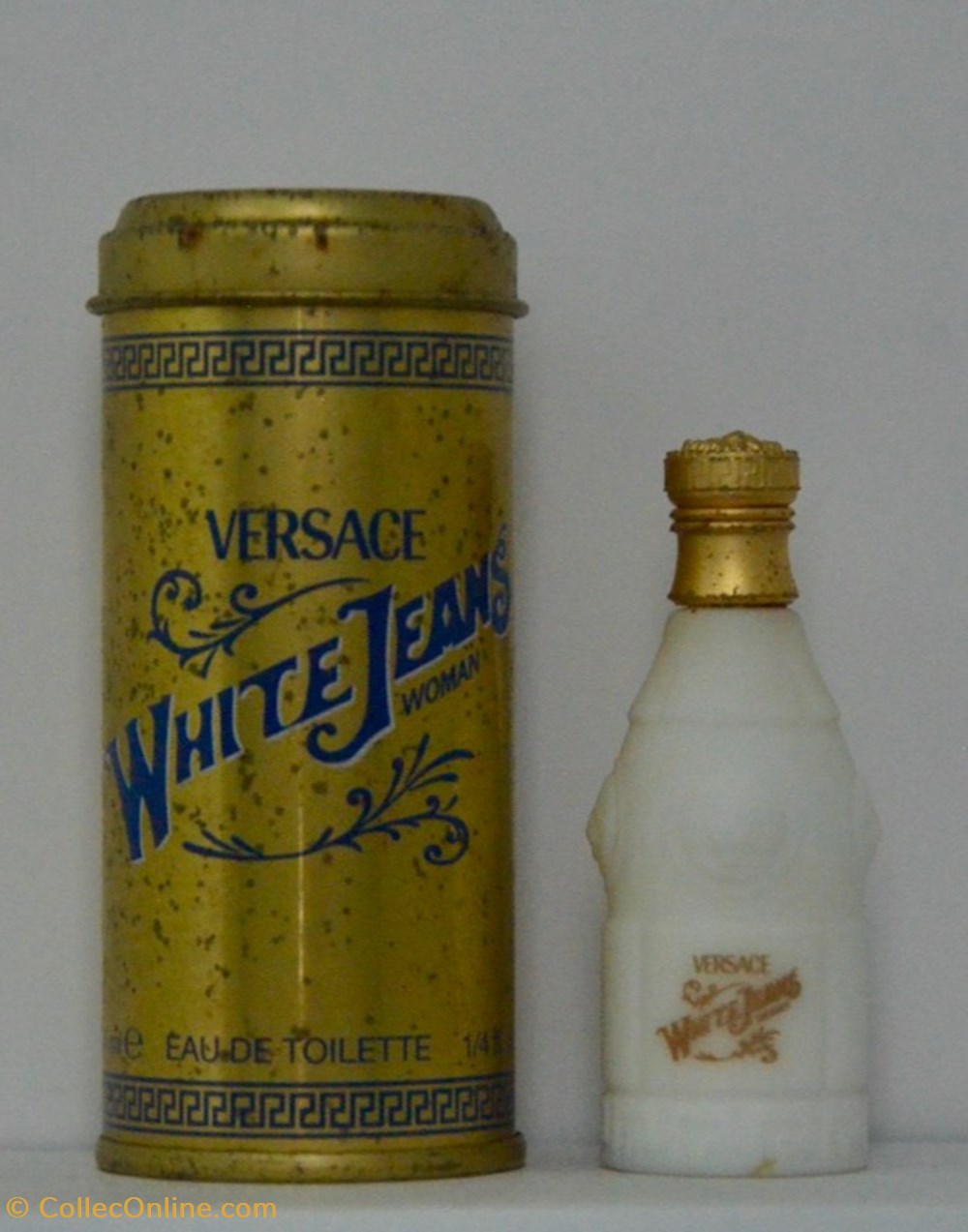 parfums beaute miniatures versace gianni jeans white jeans