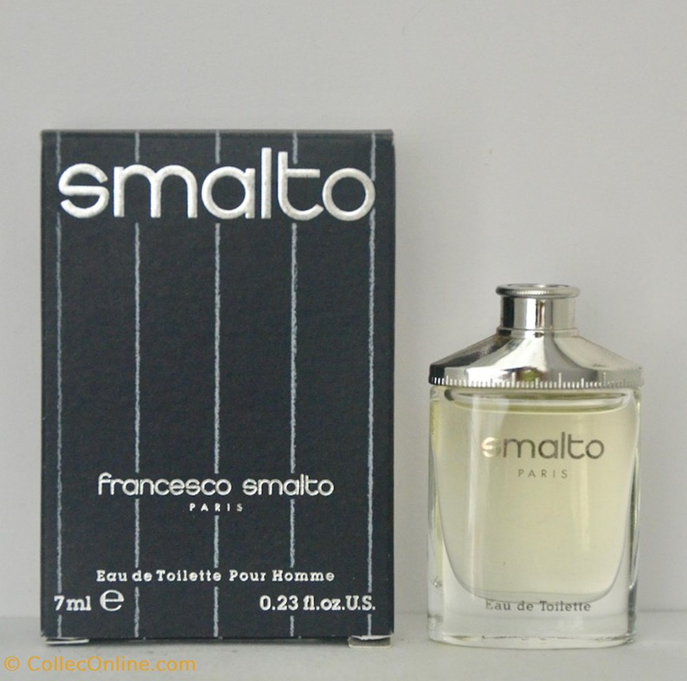SMALTO Francesco - Smalto parfums beaute miniatures smalto francesco smalto
