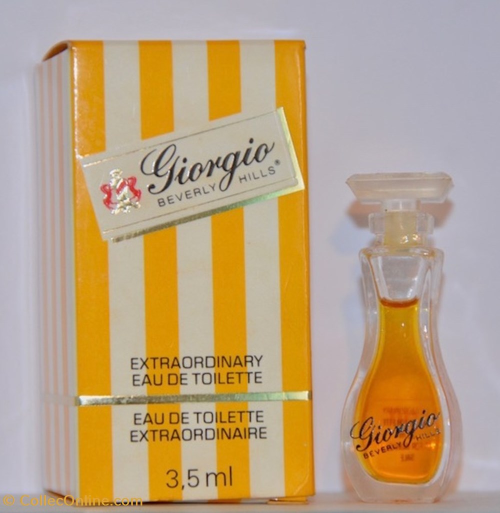 BEVERLY HILLS Giorgio - Giorgio parfums beaute miniatures beverly hills giorgio giorgio