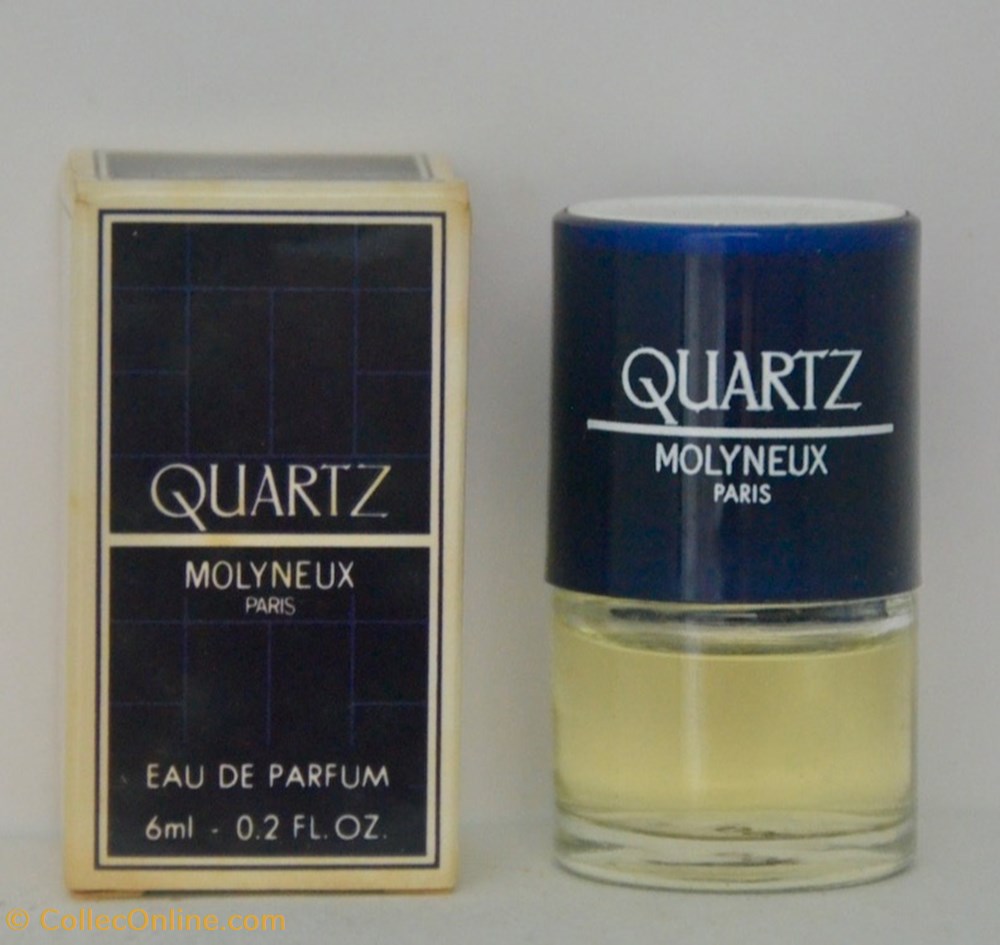 MOLYNEUX - Quartz parfums beaute miniatures molyneux quartz