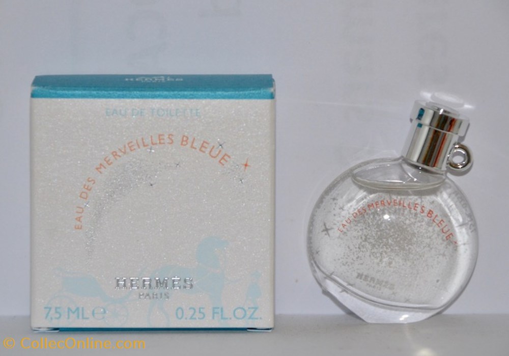HERMÈS - Eau des Merveilles Bleue parfums beaute miniatures hermes eau des merveilles bleue