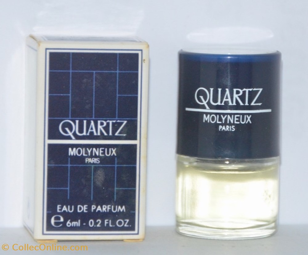 MOLYNEUX - Quartz parfums beaute miniatures molyneux quartz