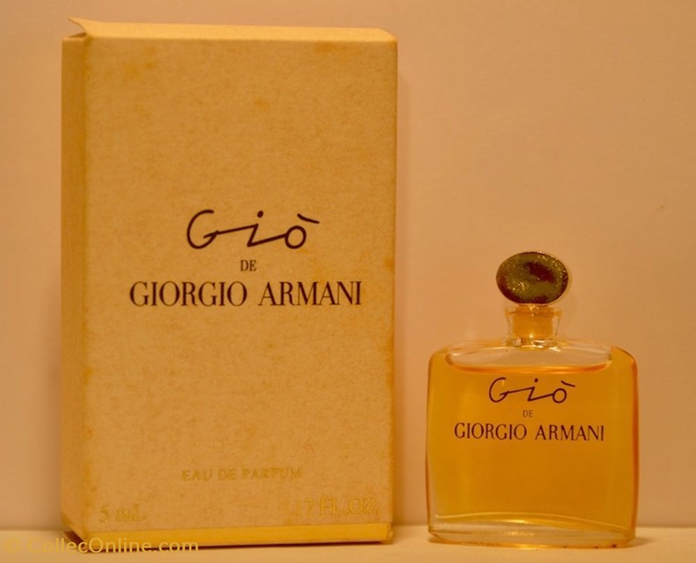 ARMANI Giorgio - Gio parfums beaute miniatures armani giorgio gio