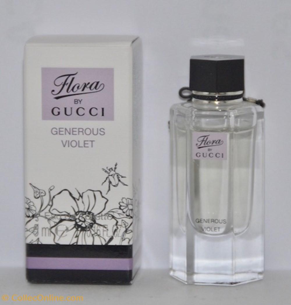 parfums beaute miniatures gucci coffret the garden flora by gucci generous violet
