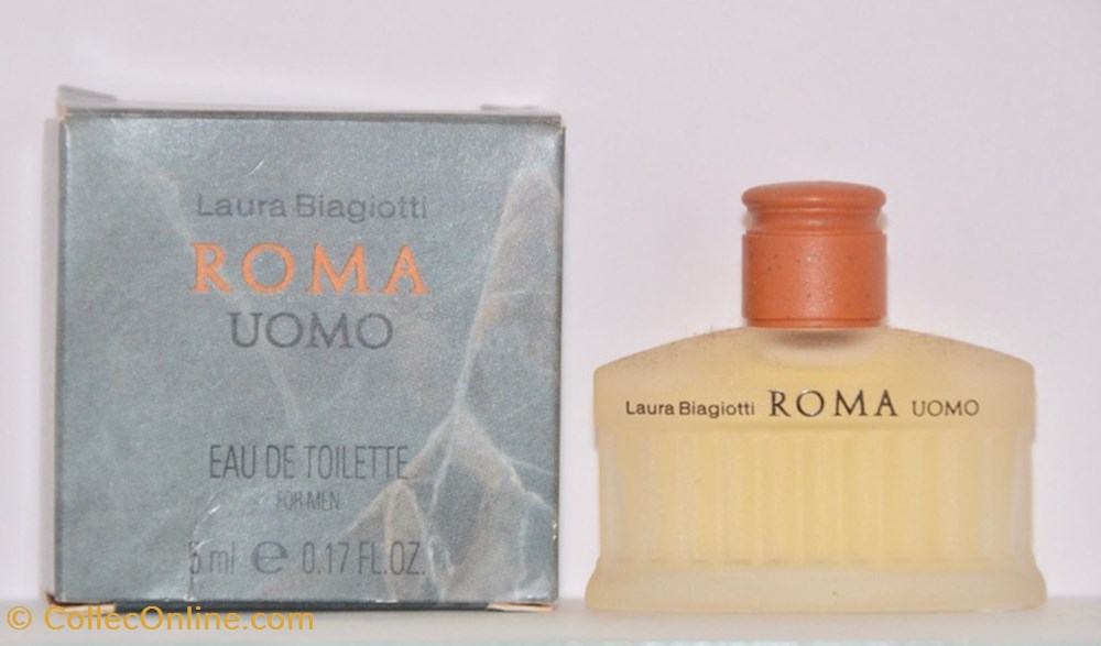 BIAGIOTTI Laura - Roma Uomo parfums beaute miniatures biagiotti laura roma uomo
