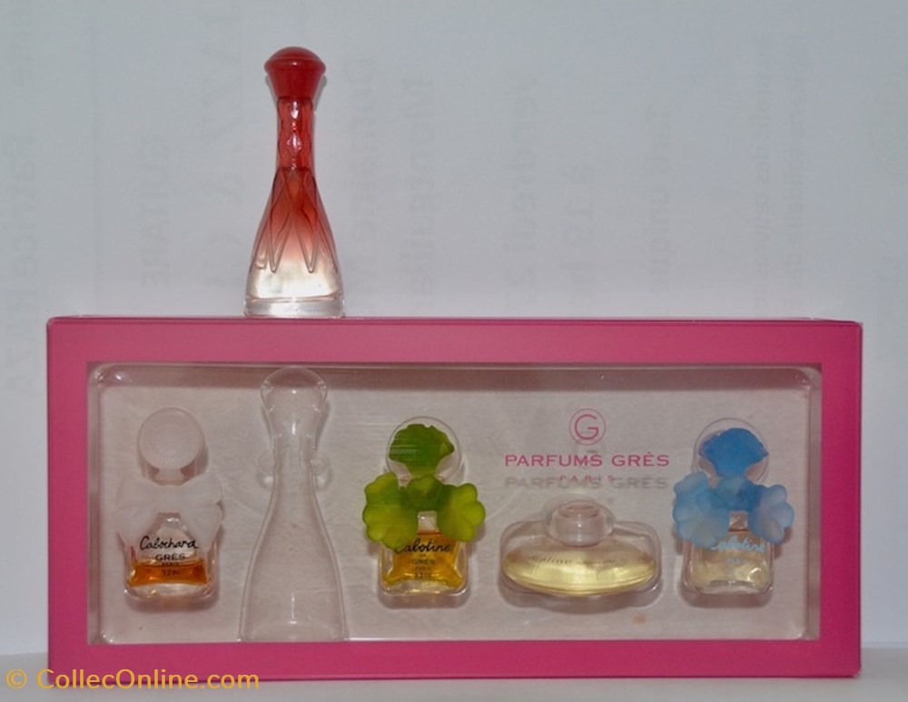 GRÈS Alix - Coffret Parfums Grès - Cabaret beaute miniatures gres alix coffret parfums gres cabaret
