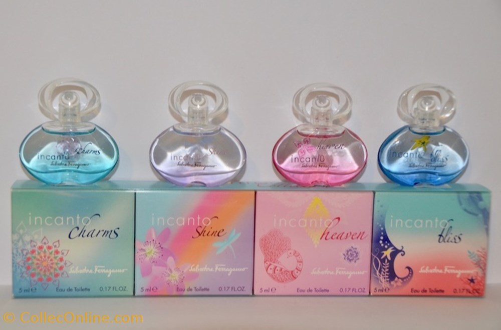 parfums beaute miniatures ferragamo salvatore incanto charms
