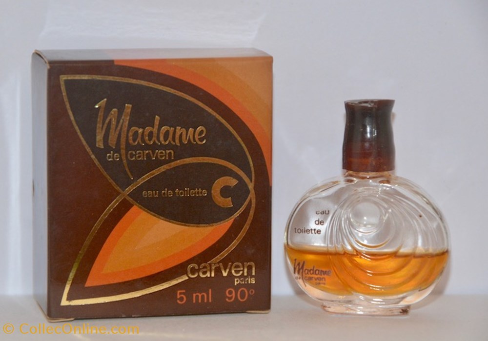 CARVEN - Madame parfums beaute miniatures carven madame