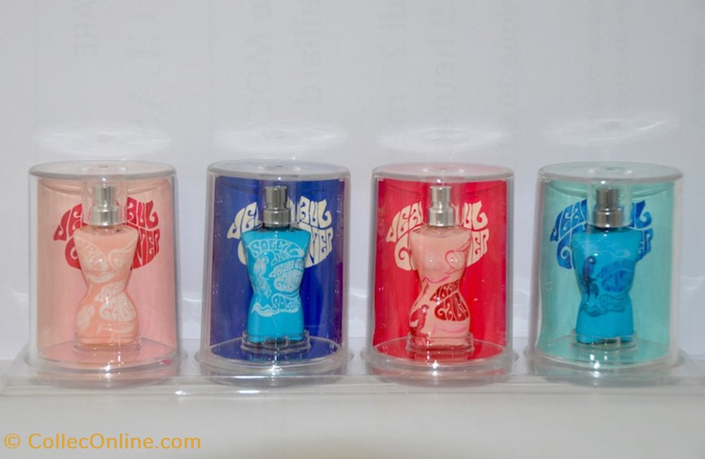 parfums beaute miniatures gaultier jean paul coffret collection ete 2009 serie perroquets le male