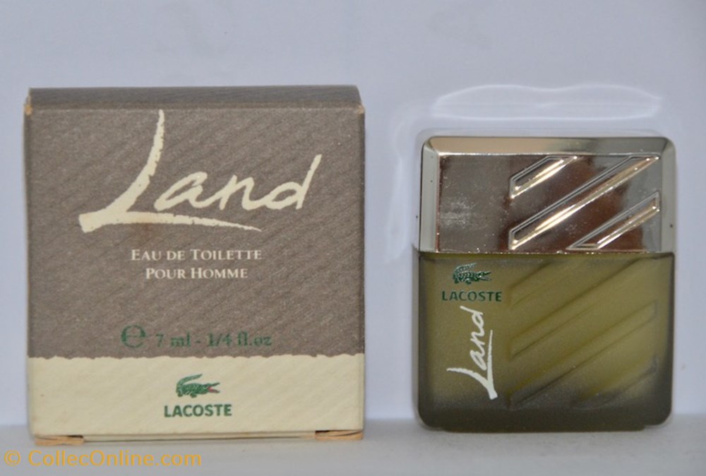 parfums beaute miniatures lacoste rene land