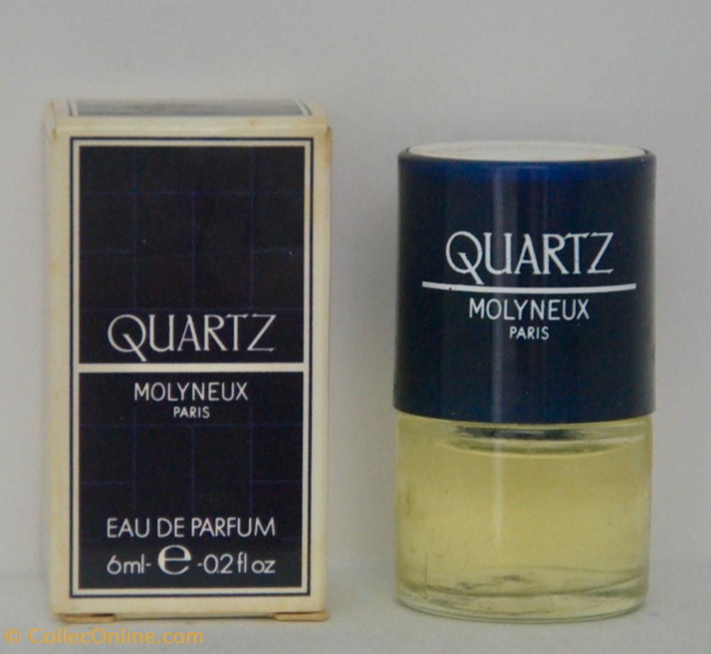 MOLYNEUX - Quartz parfums beaute miniatures molyneux quartz