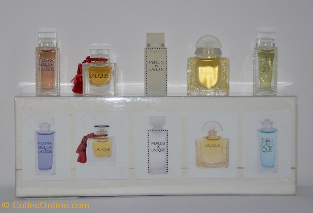 LALIQUE René - Coffret La Collection - Perles de Lalique parfums beaute miniatures lalique rene coffret la collection perles de lalique