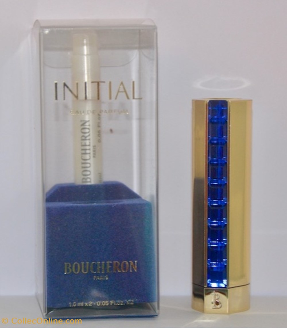BOUCHERON - Initial Saphir parfums beaute miniatures boucheron initial saphir