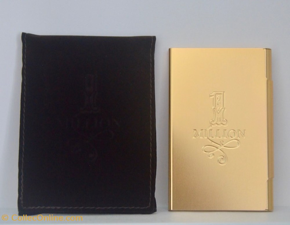 RABANNE Paco - 1 Million Porte-carte parfums beaute miniatures rabanne paco 1 million porte carte