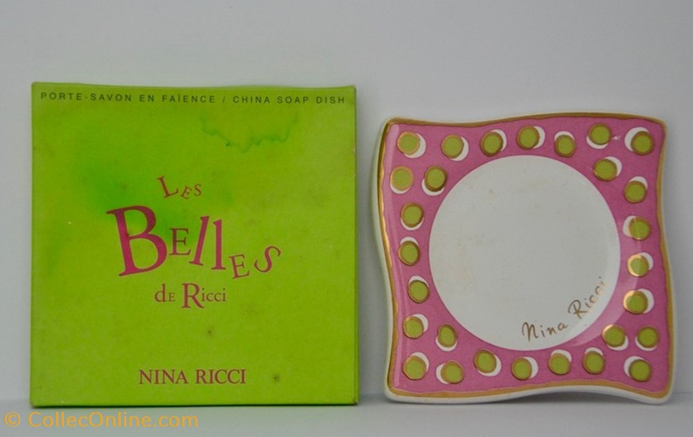 RICCI Nina - Les Belles de Ricci Porte savon parfums beaute miniatures ricci nina les belles de ricci porte savon
